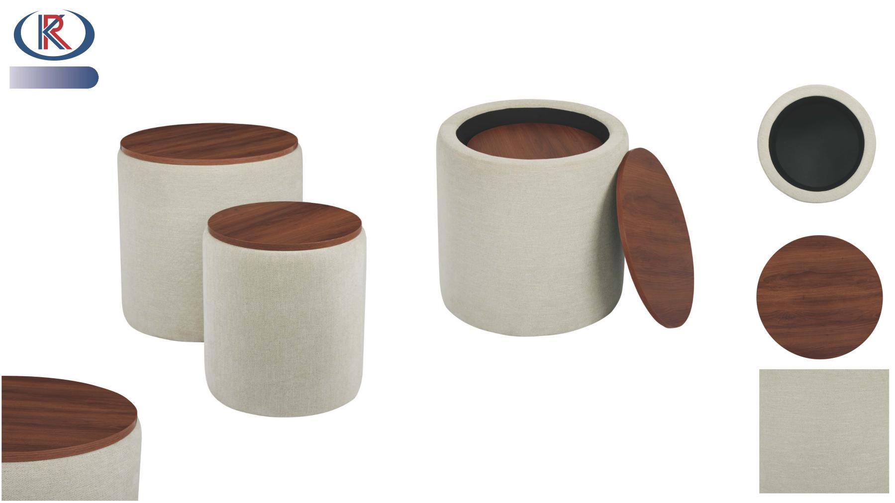 Discover the Perfect Storage Solution: Kairui's Ottoman with Storage