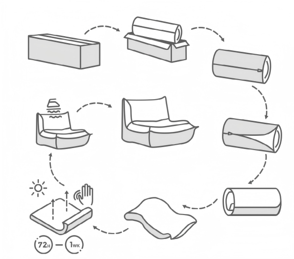 Rising Trend: Compressed Upholstered Furniture--Smarter Comfort for Modern Living