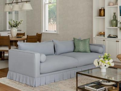Skirted Sofas Make a Comeback: The Soft, Tailored Look Shaping 2026 Interiors