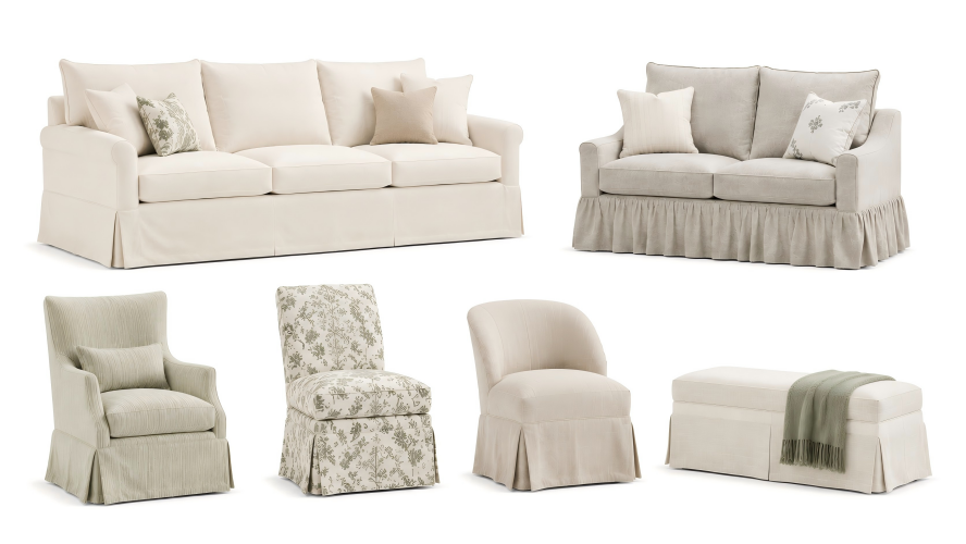 Skirted Sofas Make a Comeback: The Soft, Tailored Look Shaping 2026 Interiors
