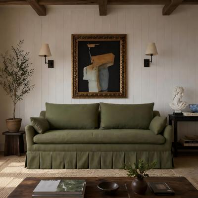 Skirted Sofas Make a Comeback: The Soft, Tailored Look Shaping 2026 Interiors