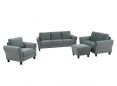 WESTIN ROLL ARM LOVESEAT SET