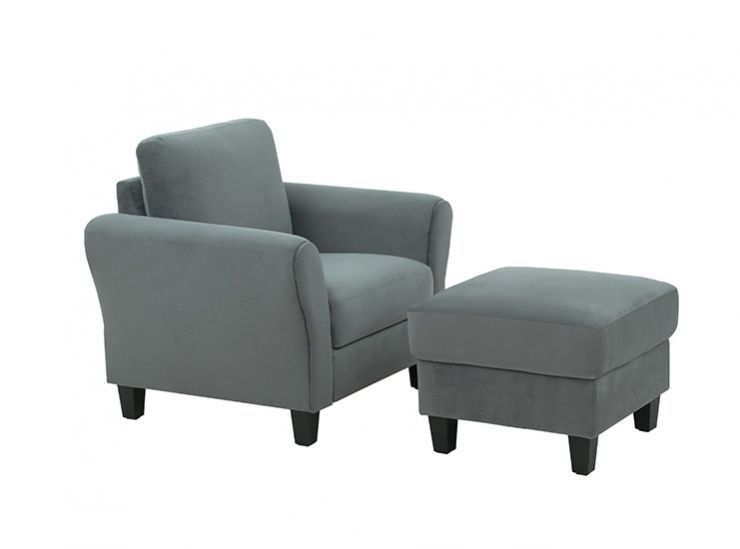 WESTIN ROLL ARM LOVESEAT SET