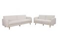 ECCO-DELIGHT CREAM LOVESEAT SET