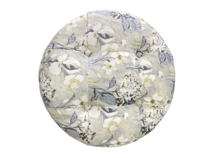 CeruleanFlora Ottoman