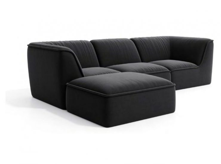 Sahara Modular Compressed Sofa