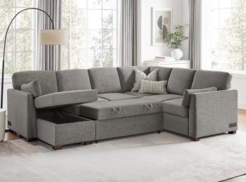 Eli Sleeper Sectional with Reversible Chaise and Storage