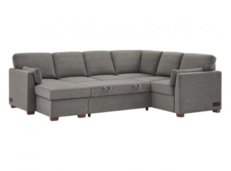 Eli Sleeper Sectional with Reversible Chaise and Storage