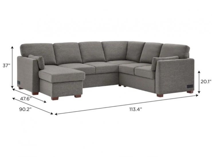 Eli Sleeper Sectional with Reversible Chaise and Storage