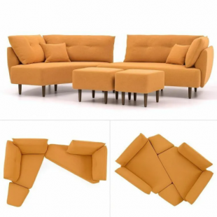 Modular Sofas Lead the 2026 Living Room Evolution