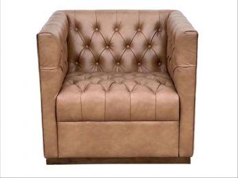 Deep Tufted Accent Chair
