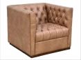 Deep Tufted Accent Chair